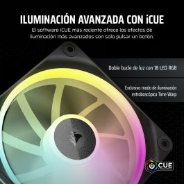 Corsair CO-9051025-WW sistema de refrigeración para ordenador Carcasa del ordenador Ventilador 12 cm Negro 1 pieza(s)