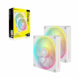 Corsair CO-9051032-WW sistema de refrigeración para ordenador Carcasa del ordenador Ventilador 14 cm Blanco 2 pieza(s)