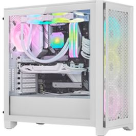 Caja Corsair Icue 4000D Rgb Airflow Cristal Templado Blanca CC-9011241-WW