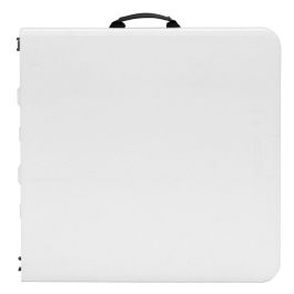 Mesa Plegable Lifetime Blanco 122 x 91,5 x 61 cm Acero HDPE