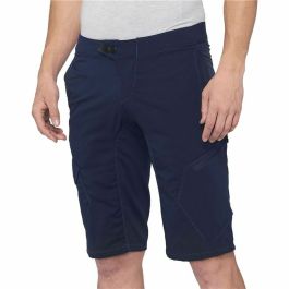 Pantalones Cortos Deportivos para Hombre 100 % Ridecamp Azul marino