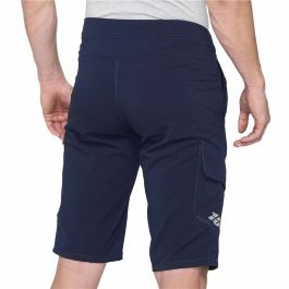 Pantalones Cortos Deportivos para Hombre 100 % Ridecamp Azul marino