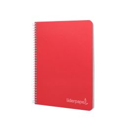 Cuaderno Espiral Liderpapel Cuarto Witty Tapa Dura 80H 75 gr Rayado Montessori 5 mm Colores Surtidos 10 unidades