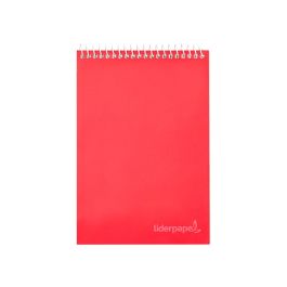 Cuaderno Espiral Liderpapel Bolsillo Octavo Apaisado Witty Tapadura 80H 75 gr Cuadro 4 mm Colores Surtidos 10 unidades