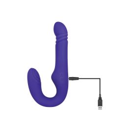 Consolador de Doble Penetración Adam & Eve Ultimate Thrusting Strapless Morado