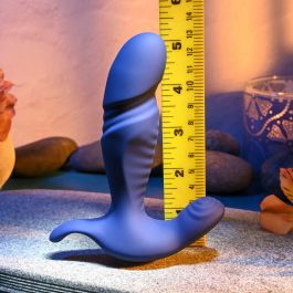 Vibrador Anal Negro Gender X Azul