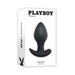 Plug Anal Playboy Plug & Play Negro