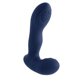 Vibrador Anal Negro Playboy Azul