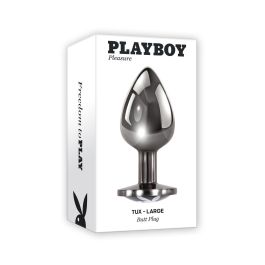 Plug Anal Playboy Plateado