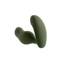 Vibrador Anal Negro Zero Tolerance Verde