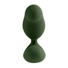 Vibrador Anal Negro Zero Tolerance Verde