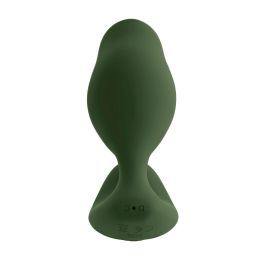 Vibrador Anal Negro Zero Tolerance Verde