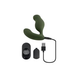 Vibrador Anal Negro Zero Tolerance Verde