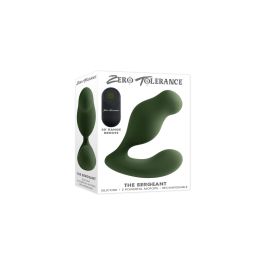 Vibrador Anal Negro Zero Tolerance Verde