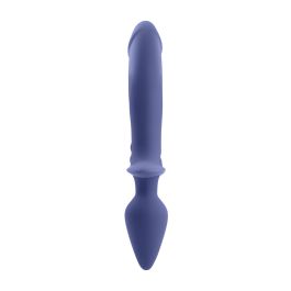 Vibrador Anal Negro Gender X Dual Defender Morado