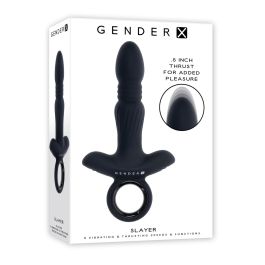 Dildo Gender X SLAYER Negro