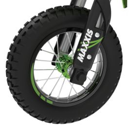 Moto Eléctrica para Niños Razor Dirt Rocket SX350 McGrath Blanco Negro Verde Gris
