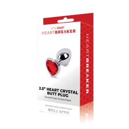 Plug Anal Whipsmart Heartbreaker Plateado