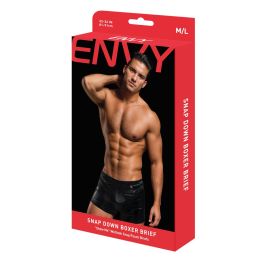 Bóxer de Hombre Envy Negro M/L Precio: 43.88999967. SKU: B1BAT5B3VP