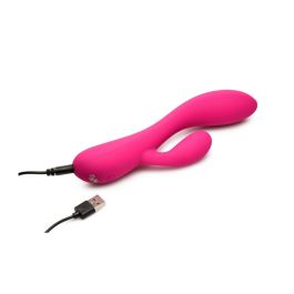 Vibrador Doble Estimulación XR Rosa Silicona