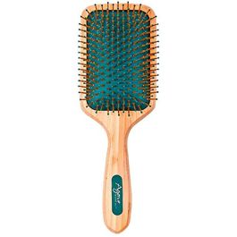 Healing oil nautral bamboo paddle brush