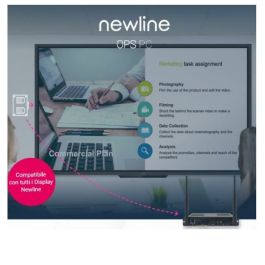 Newline WB5B820W PCs/estación de trabajo Intel® Core™ i5 i5-1135G7 8 GB DDR4-SDRAM 256 GB SSD Windows 11 Negro