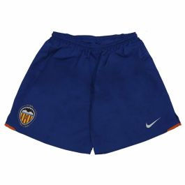 Pantalones Cortos Deportivos para Hombre Nike Valencia CF Away 07/08 Fútbol Azul