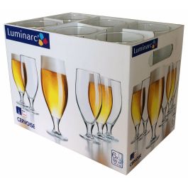 Vaso para Cerveza Luminarc Spirit Bar Transparente Vidrio 500 ml 6 Unidades (Pack 6x)
