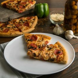 Plato para Pizza Arcoroc Solution 6 Unidades Blanco Vidrio (Ø 32 cm)