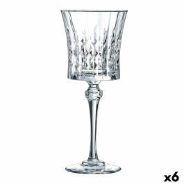 Copa de vino Cristal d’Arques Paris Lady Diamond Transparente Vidrio (27 cl) (Pack 6x)