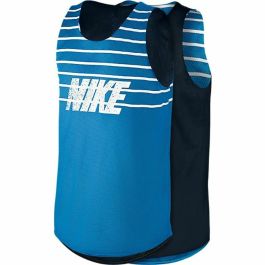 Camiseta para Hombre sin Mangas Nike Knit Tank-Reversible Azul