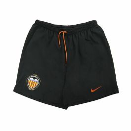 Pantalones Cortos Deportivos para Hombre Nike Valencia CF Home 07/08 Fútbol Negro