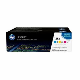 Hp Toner Laser Tricolor 125A Pack 3 Cb541-Cb542-Cb543