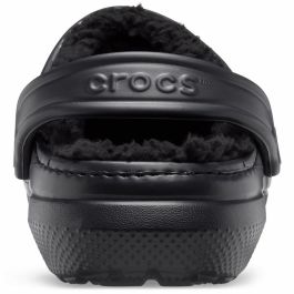 Zuecos Crocs Classic Lined Clog Negro 37-38