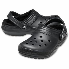 Zuecos Crocs Classic Lined Clog Negro 42-43