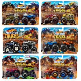Monster Truck Duetos Demolición 1:64 Fyj64 Hot Wheels
