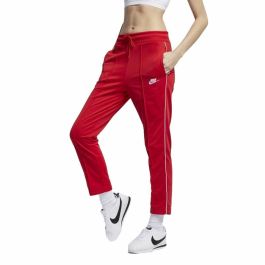 Pantalón de Chándal para Adultos Nike Sportswear Heritage Mujer Rojo Carmesí XS