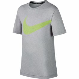 Camiseta de Manga Corta Infantil Nike Breathe Top Gris oscuro Precio: 24.95000035. SKU: S6485044