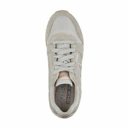 Zapatillas Casual de Mujer Skechers Retros-OG 85 - Goldn Gurl Gris claro