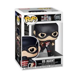 Funko Pop Marvel El Halcon Y El Soldado De Invierno Agente Estados Unidos Nº 815 -Caja Original- Funko Pop Marvel El Halcon Y El Soldado De Invierno Agente Estados Unidos Nº 815 -Caja Original-