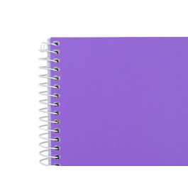 Cuaderno Espiral Liderpapel A4 Micro Witty Tapa Dura 140H 75 gr Cuadro 5 mm 5 Bandas 4 Taladros Colores Surtidos