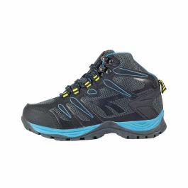 Botas de Montaña Infantiles Hi-Tec Muflon Mid WP Azul Gris