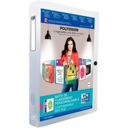 Elba Carpeta de proyectos polyvision pp transparente lomo 40mm a4+ personalizable Precio: 5.94999955. SKU: B158RMSMMC