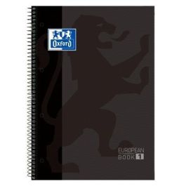 Oxford Cuaderno Classic Europeanbook 1 Microperforado 80H A4+ 5x5 T-Extraduras Banda Color Negro -5U- Precio: 22.94999982. SKU: B13ZHN9T88