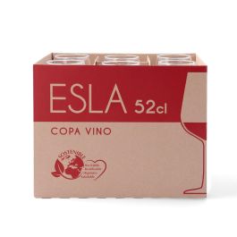 Copa Vino Vidrio Esla 52 cL (6 Unidades)