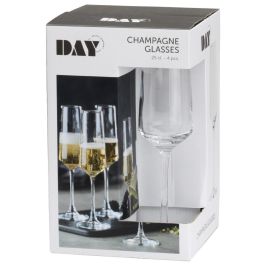 Juego De 4 Copas Cava 250 Ml Day