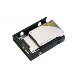 QNAP QDA-A2AR caja para disco duro externo 2.5" Carcasa de disco duro/SSD Negro