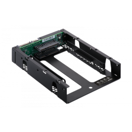 QNAP QDA-A2AR caja para disco duro externo 2.5" Carcasa de disco duro/SSD Negro