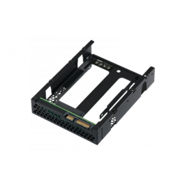 QNAP QDA-A2AR caja para disco duro externo 2.5" Carcasa de disco duro/SSD Negro