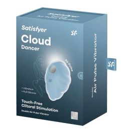 Satisfyer Cloud dancer clitoral double air pulse vibrador azul Precio: 23.89000042. SKU: B1AP9FKVNB
